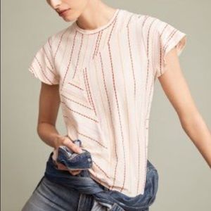 Anthropologie Maximal Striped Top